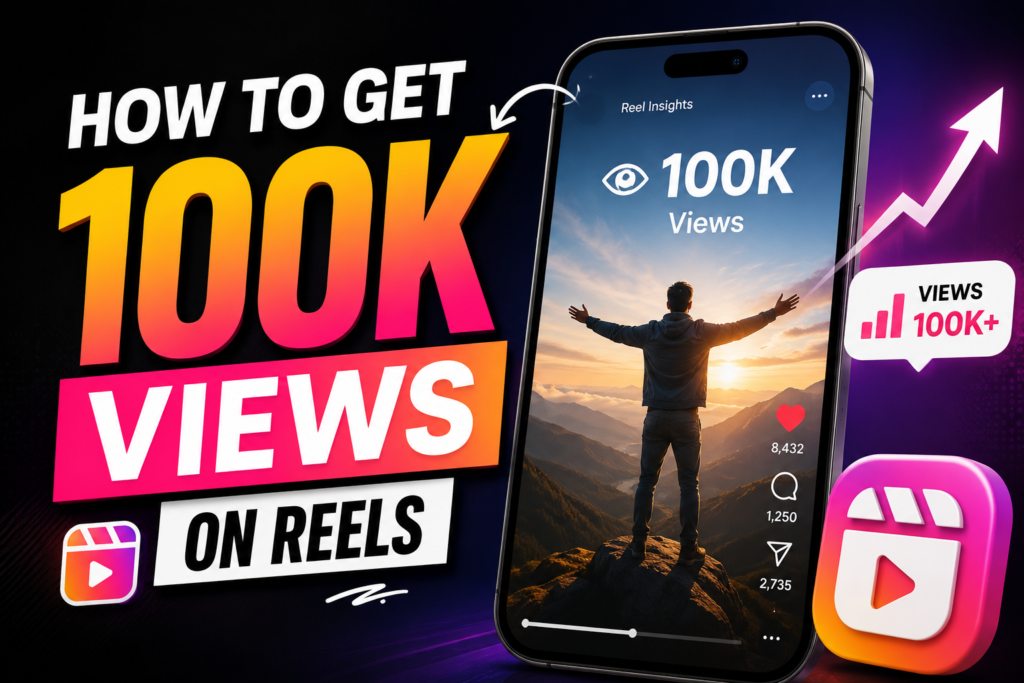 how to get 100k views on reels